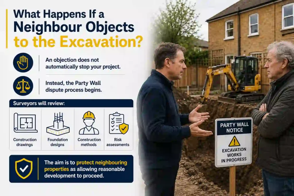 The Complete Guide to Section 6 Excavation Notices 3 What Happens If a Neighbour Objects to the Excavation Witney